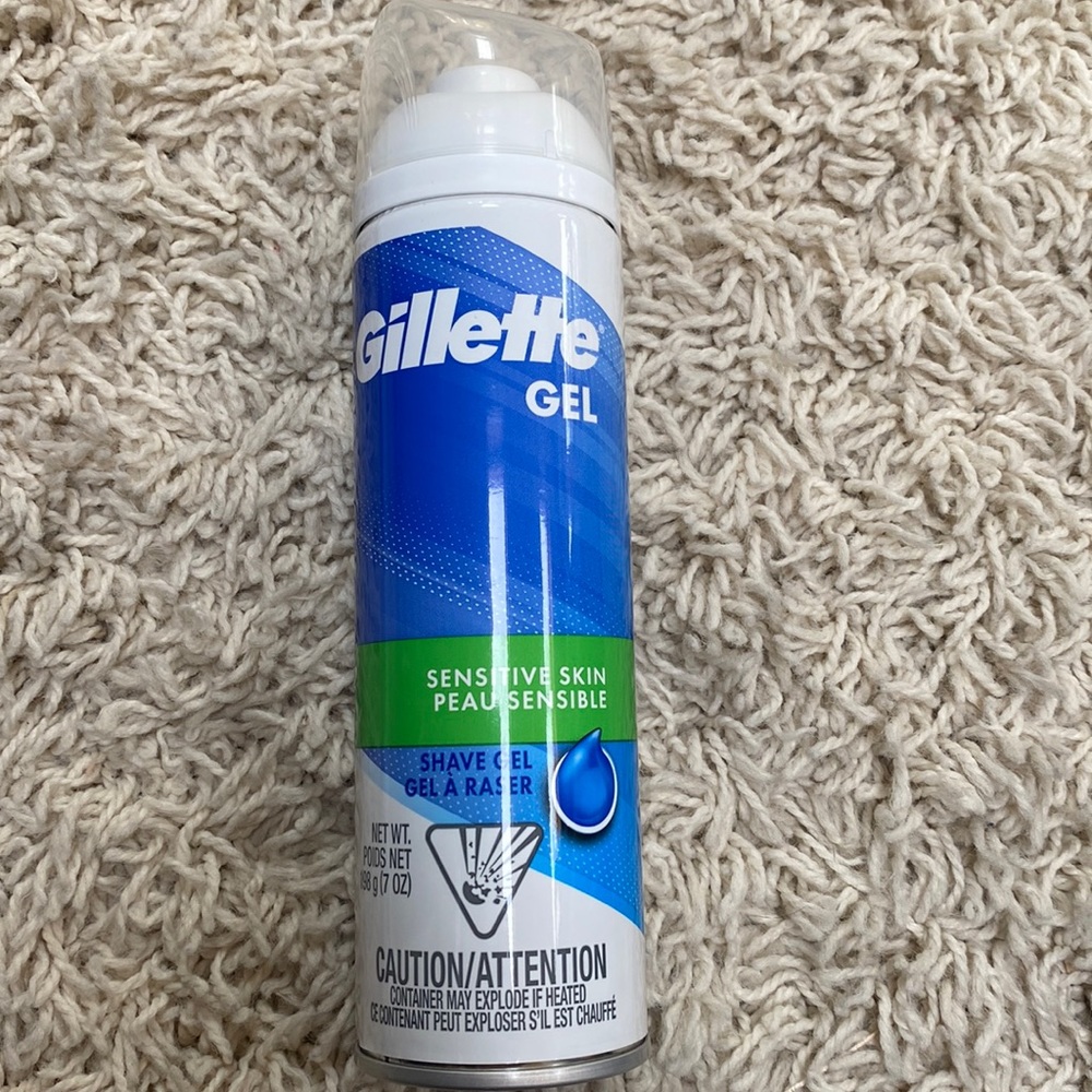 Gillette Gel sensitive skin shave gel 7 Oz